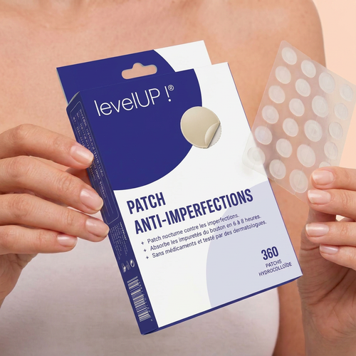 Patch Anti-Boutons Original: Hydrocolloïde Discret Peau Nette